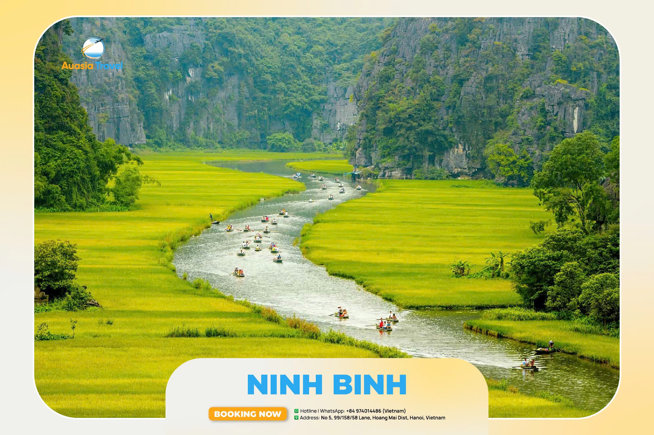 Day 6: Pu Luong – Ninh Binh (130 Km – 2.5 Hours By Car) (B, L)